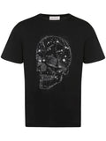 ALEXANDER MCQUEEN Skull-Print T-Shirt Black - MAISONDEFASHION.COM