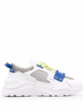 VERSACE JEANS COUTURE Speedtrack Panelled chunky sneakers White - MAISONDEFASHION.COM