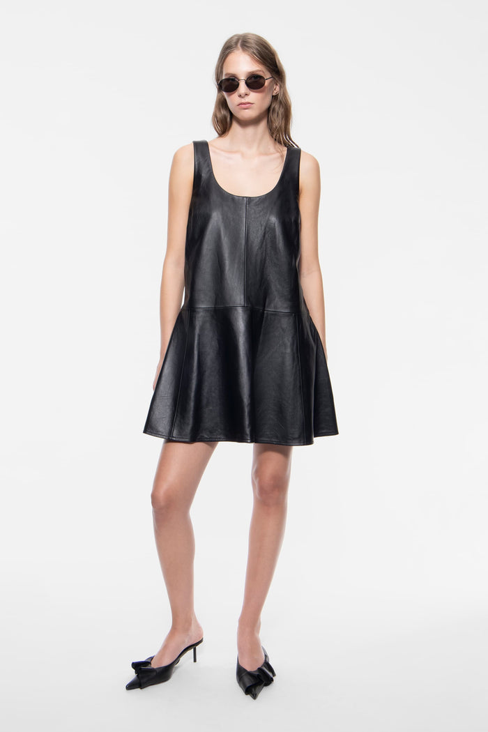 STAND STUDIO WOMEN Thalia Dress Black - MAISONDEFASHION.COM