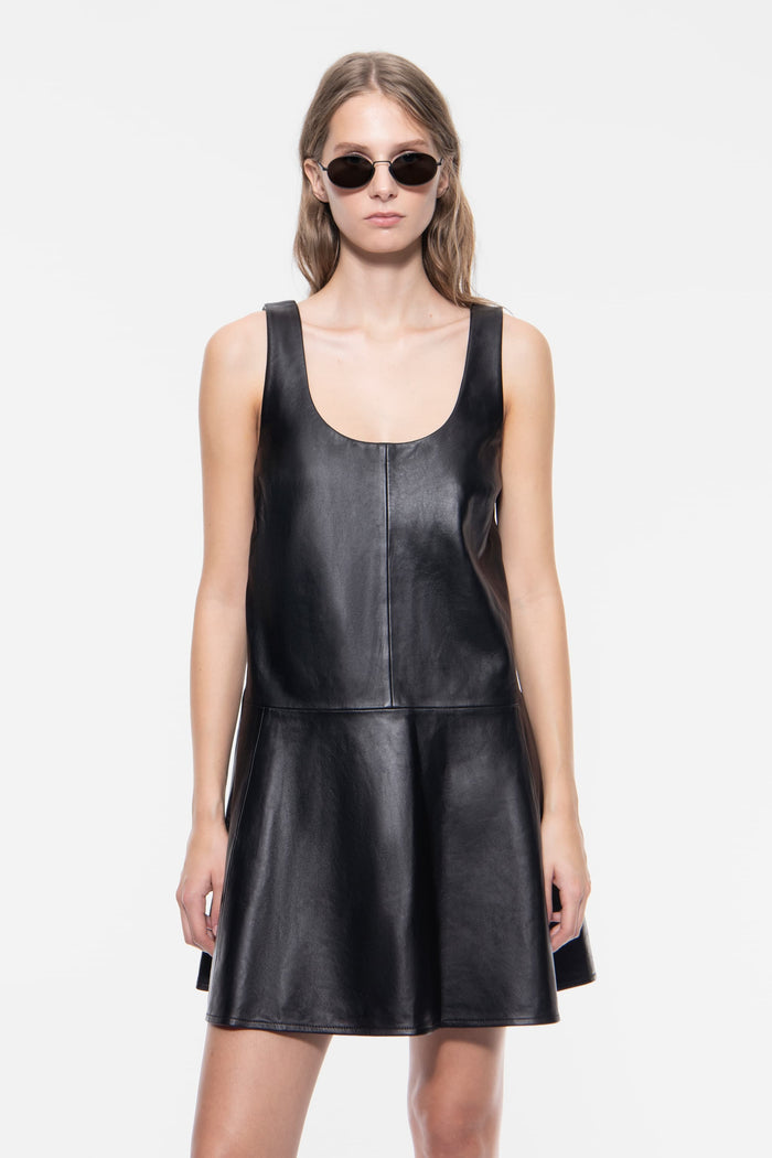 STAND STUDIO WOMEN Thalia Dress Black - MAISONDEFASHION.COM