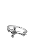 STOLEN GIRLFRIENDS CLUB WOMEN Gothic Side Cross Ring Quartz - MAISONDEFASHION.COM
