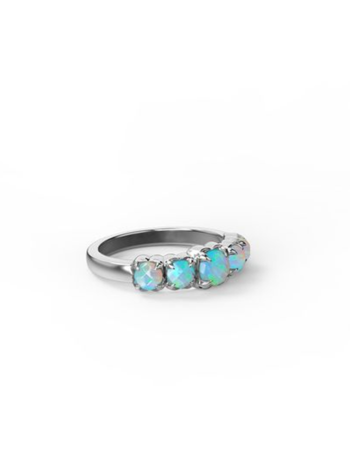 STOLEN GIRLFRIENDS CLUB WOMEN Halo Cluster Ring Silver - MAISONDEFASHION.COM