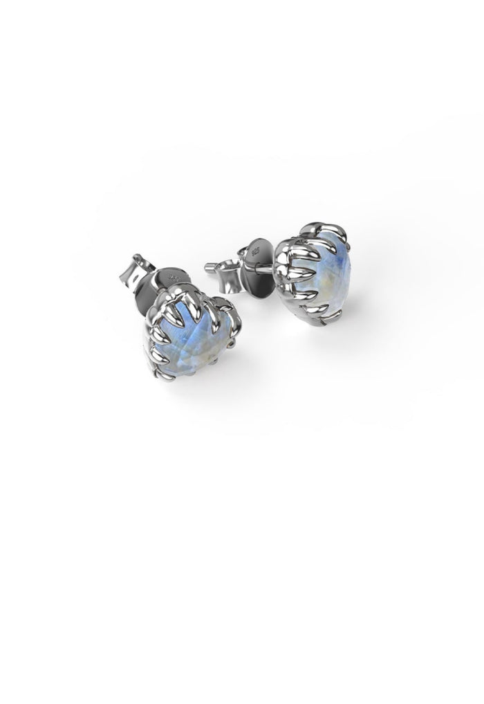 STOLEN GIRLFRIENDS CLUB WOMEN Love Claw Stud Earrings Silver - MAISONDEFASHION.COM