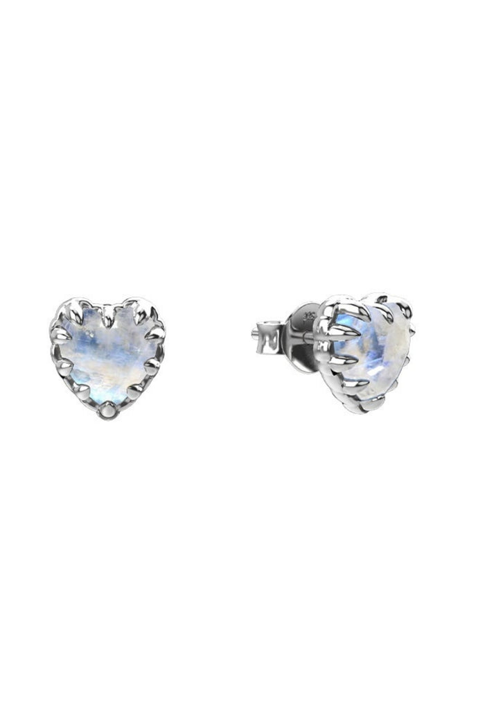STOLEN GIRLFRIENDS CLUB WOMEN Love Claw Stud Earrings Silver - MAISONDEFASHION.COM