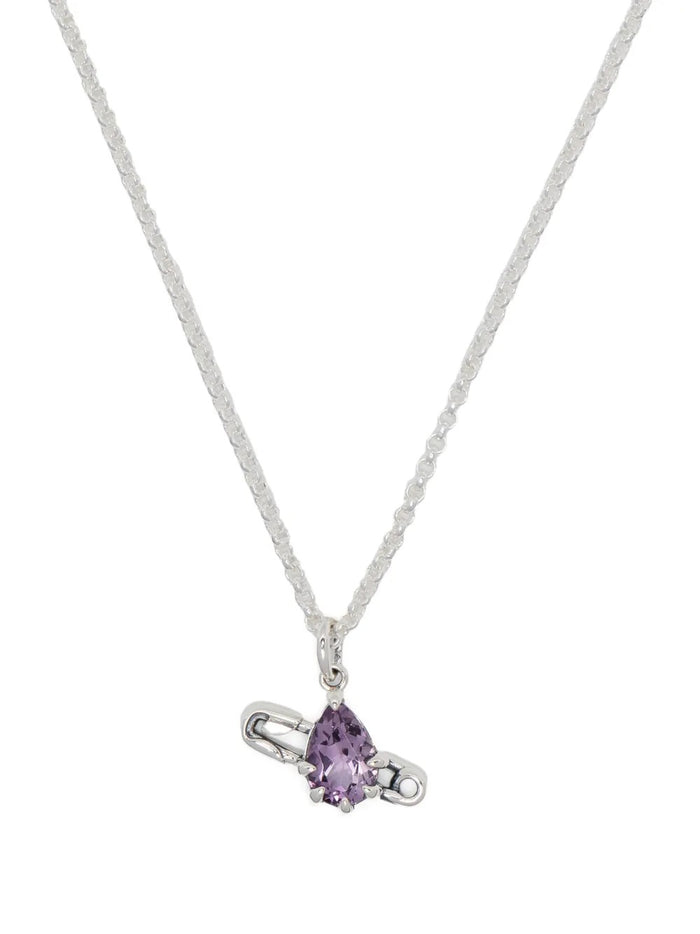 STOLEN GIRLFRIENDS CLUB WOMEN Purity Pin Necklace Silver - MAISONDEFASHION.COM