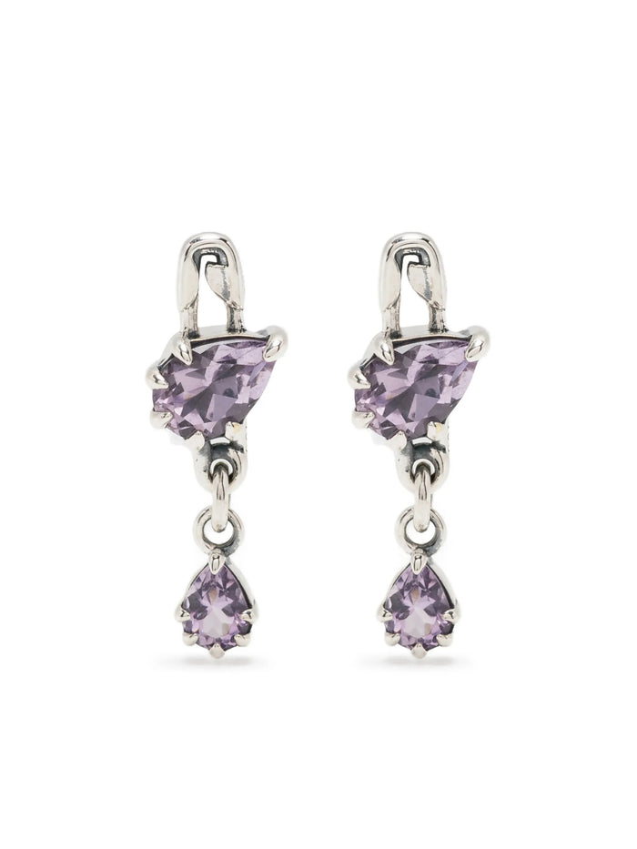 STOLEN GIRLFRIENDS CLUB WOMEN Purity Pin Stud Earrings Silver - MAISONDEFASHION.COM