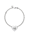 STOLEN GIRLFRIENDS CLUB WOMEN Warm Welcome Heart Bracelet Silver - MAISONDEFASHION.COM