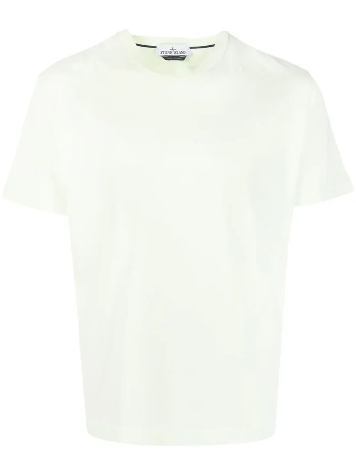STONE ISLAND Box Logo T-Shirt Green - MAISONDEFASHION.COM