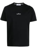 STONE ISLAND Compass Graphic T-Shirt Black - MAISONDEFASHION.COM