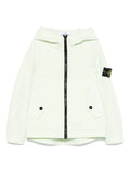 STONE ISLAND KIDS Boys Compass-badge Jacket Light Green - MAISONDEFASHION.COM