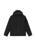 STONE ISLAND KIDS Boys Primaloft® Hooded Parka Jacket Black - MAISONDEFASHION.COM