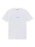 STONE ISLAND KIDS Boys Scribble Compass Print T-shirt White - MAISONDEFASHION.COM