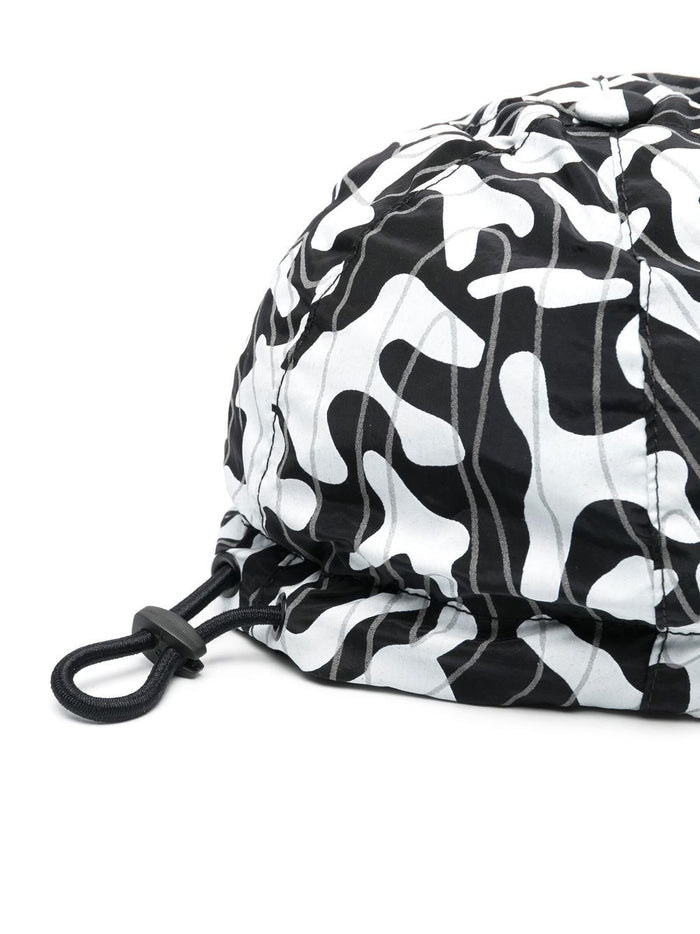 STONE ISLAND KIDS Compass Patch Detail Cap - MAISONDEFASHION.COM