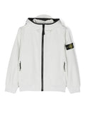 STONE ISLAND KIDS Lightweight Jacket Grey - MAISONDEFASHION.COM