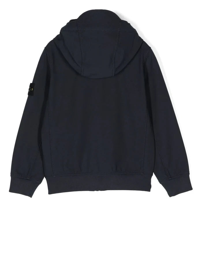 STONE ISLAND KIDS Lightweight Jacket Navy - MAISONDEFASHION.COM