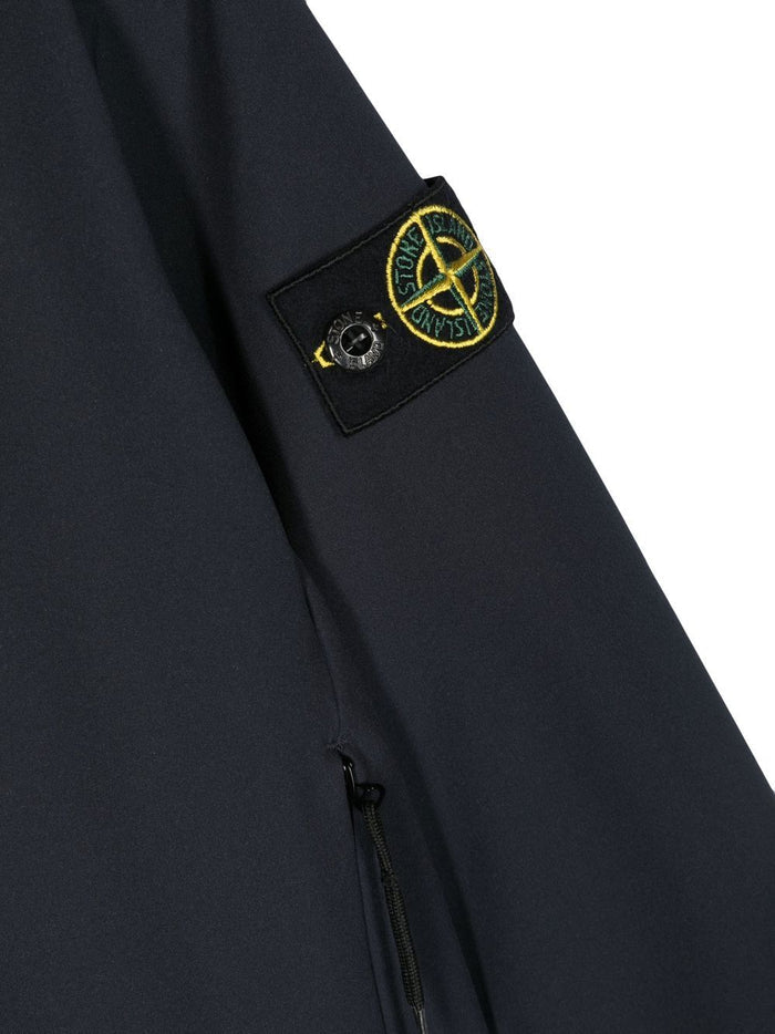 STONE ISLAND KIDS Lightweight Jacket Navy - MAISONDEFASHION.COM