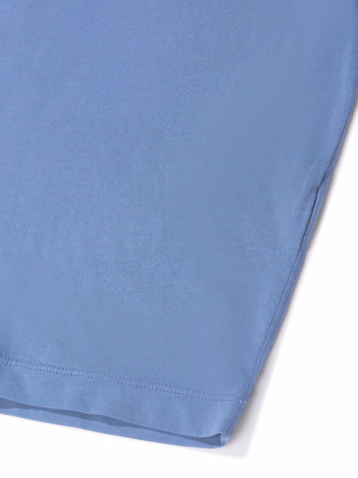 STONE ISLAND KIDS Logo-print cotton T-shirt Sky Blue - MAISONDEFASHION.COM