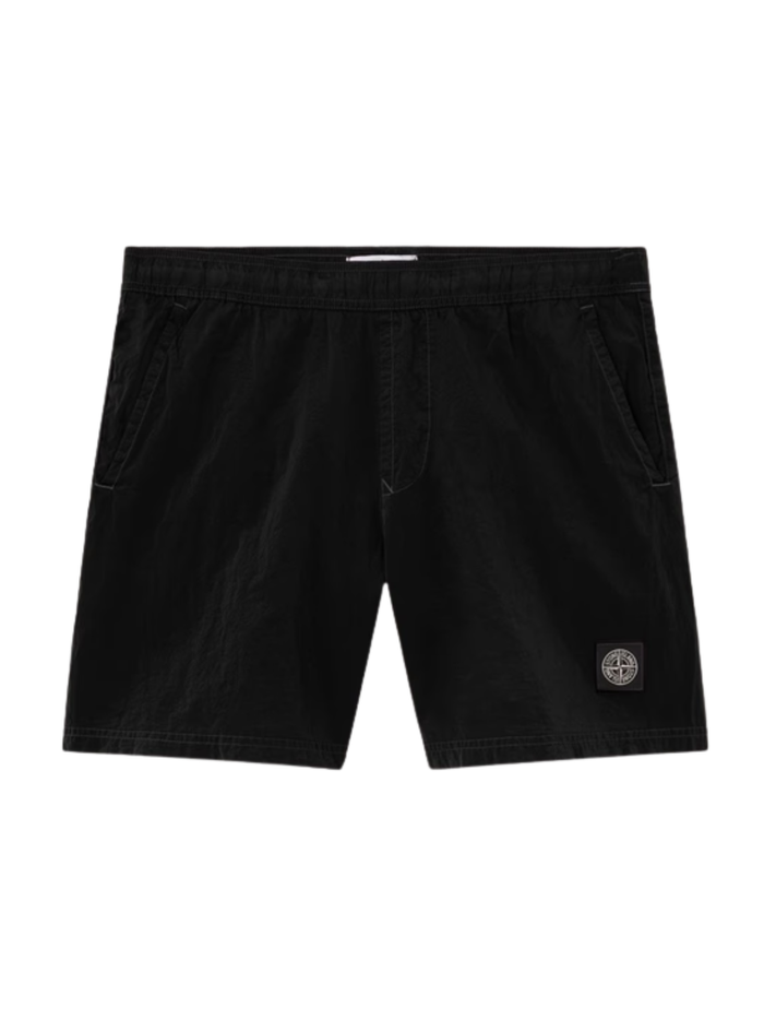 STONE ISLAND Nylon Metal In Econyl® Shorts Black