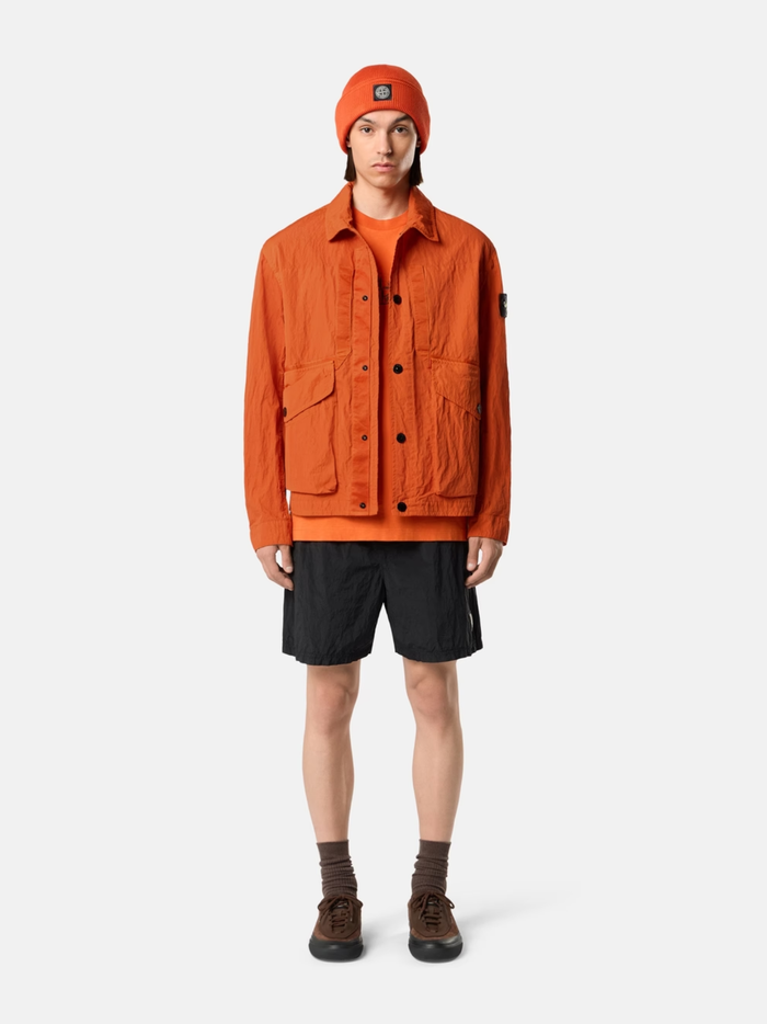STONE ISLAND Nylon Metal In Econyl® Shorts Black