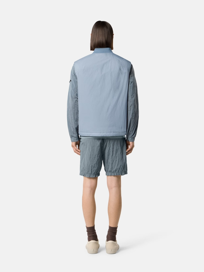 STONE ISLAND Nylon Metal Mid-Length Swim Shorts Ash Grey