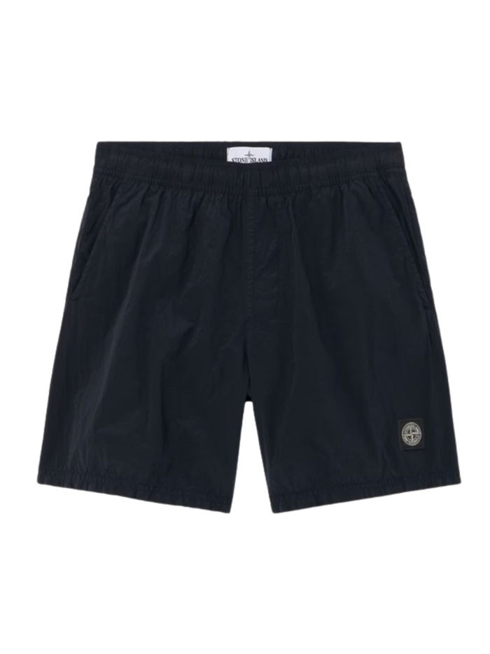 STONE ISLAND Nylon Swimming Shorts Navy Blue - MAISONDEFASHION.COM