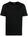 STONE ISLAND SHADOW PROJECT SS Cotton T-shirt Black - MAISONDEFASHION.COM