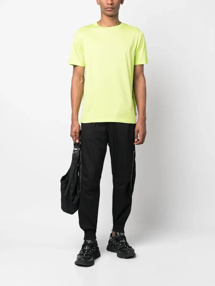 STONE ISLAND SHADOW PROJECT SS Cotton T-shirt Fluo Yellow - MAISONDEFASHION.COM