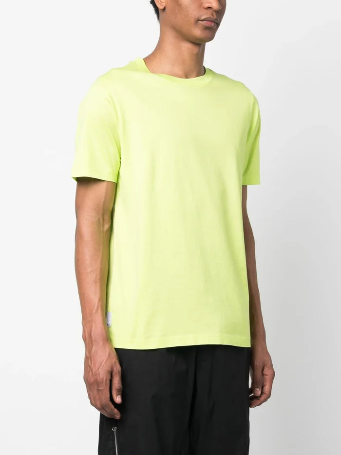 STONE ISLAND SHADOW PROJECT SS Cotton T-shirt Fluo Yellow - MAISONDEFASHION.COM