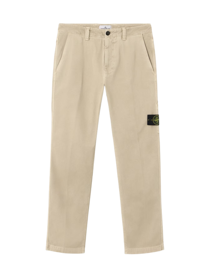 STONE ISLAND Utility Pocket Trousers Desert - MAISONDEFASHION.COM