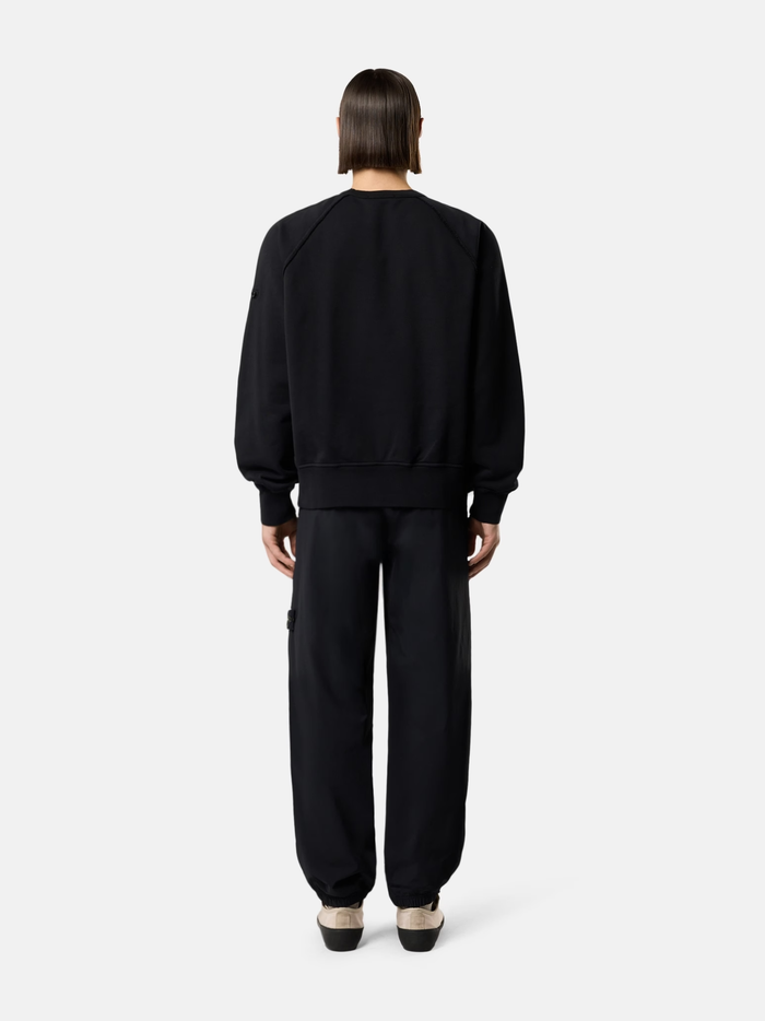 STONE ISLAND Zip Pockets Nylon Tech Fleece Joggers Black - MAISONDEFASHION.COM
