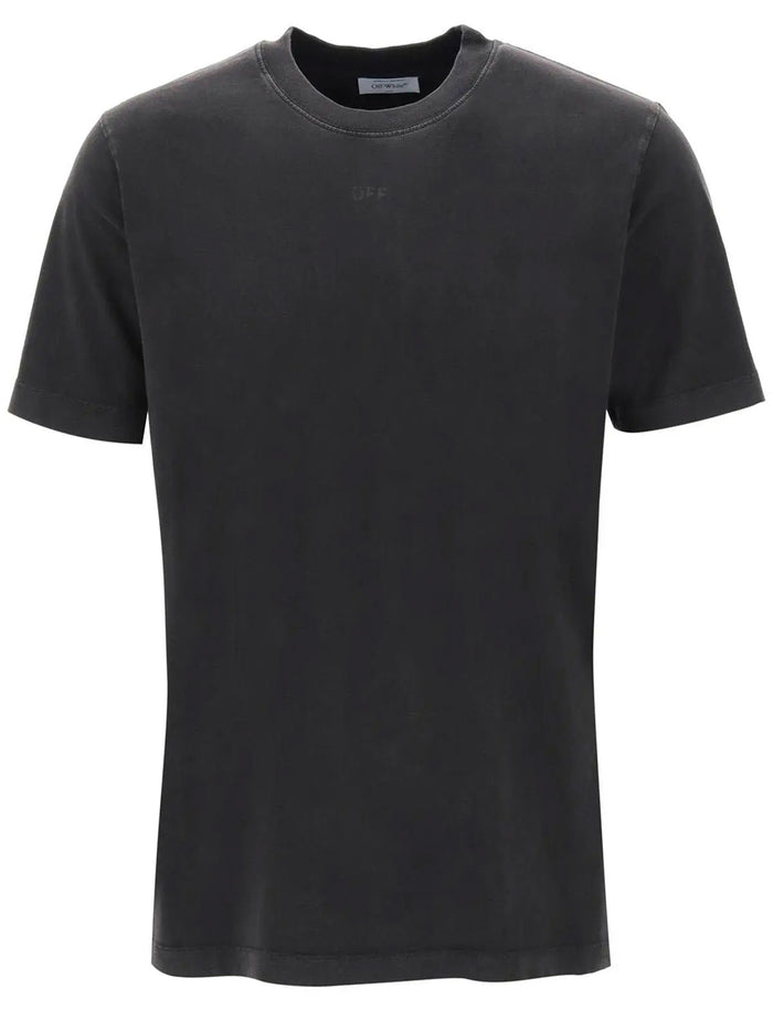 OFF-WHITE MEN Super Moon Arrows Slim S/S T-Shirt Black/Multi - MAISONDEFASHION.COM