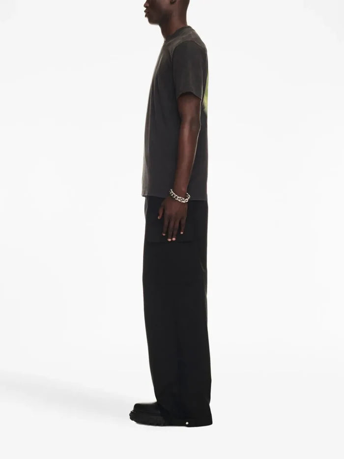 OFF-WHITE MEN Super Moon Arrows Slim S/S T-Shirt Black/Multi - MAISONDEFASHION.COM