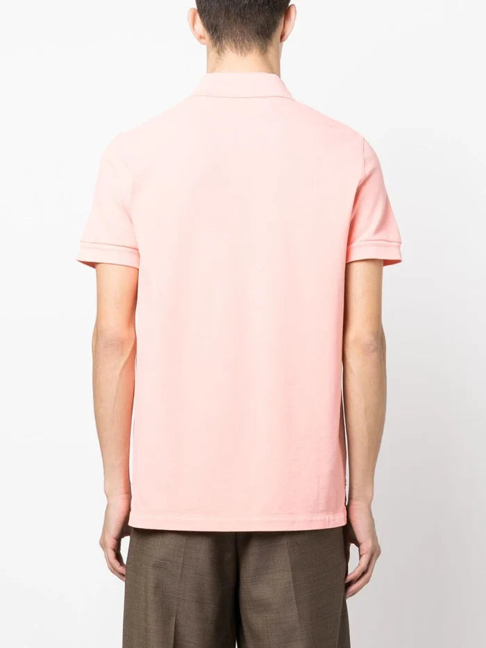 TOM FORD Knitted Polo Shirt Pearl - MAISONDEFASHION.COM
