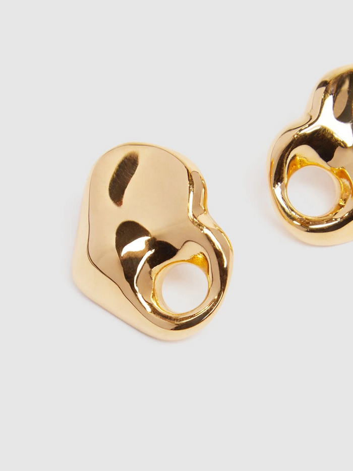 TOM FORD WOMEN Cutout Earrings Gold - MAISONDEFASHION.COM