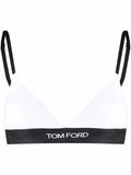 TOM FORD WOMEN Modal Signature Bra White - MAISONDEFASHION.COM