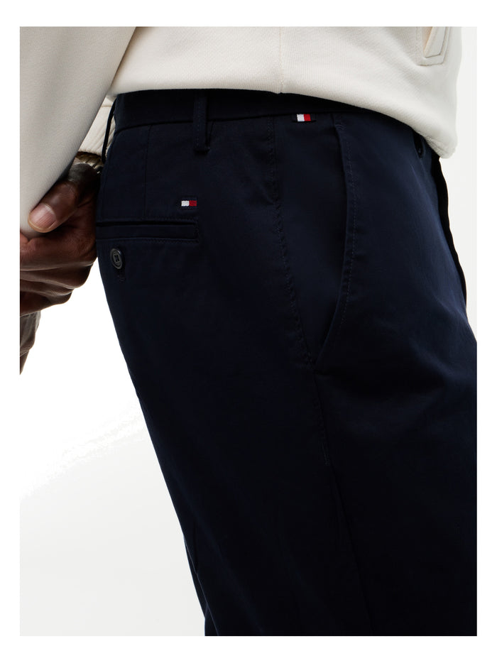 TOMMY HILFIGER Core Denton 1985 Pima Cotton Navy Blue - image 4