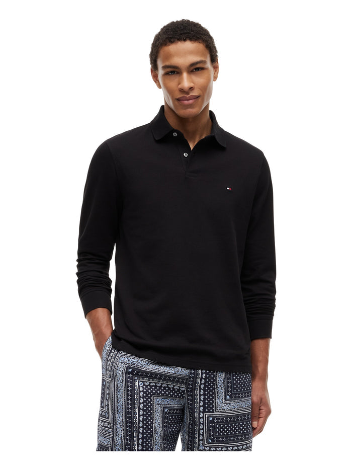 TOMMY HILFIGER 1985 Regular Ls Polo Black - image 2