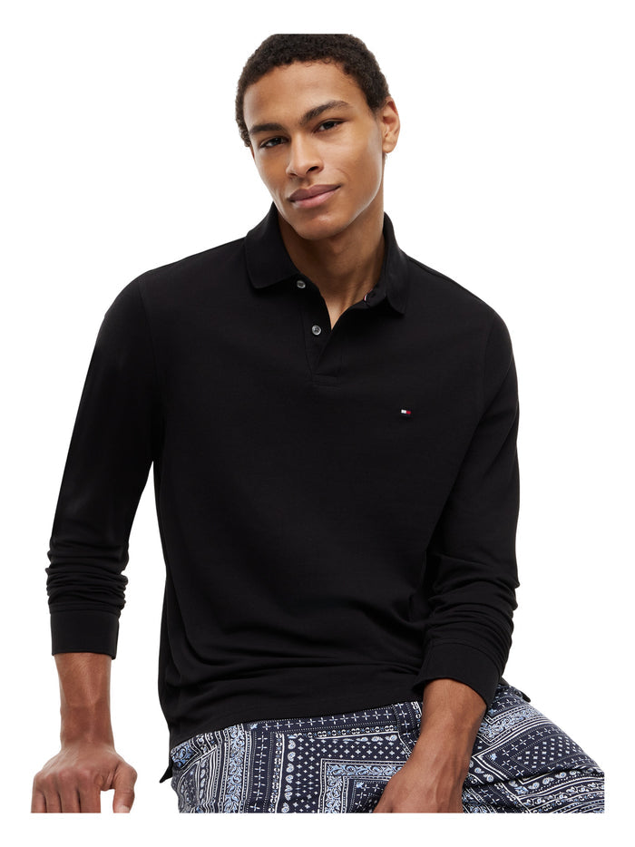 TOMMY HILFIGER 1985 Regular Ls Polo Black - image 4