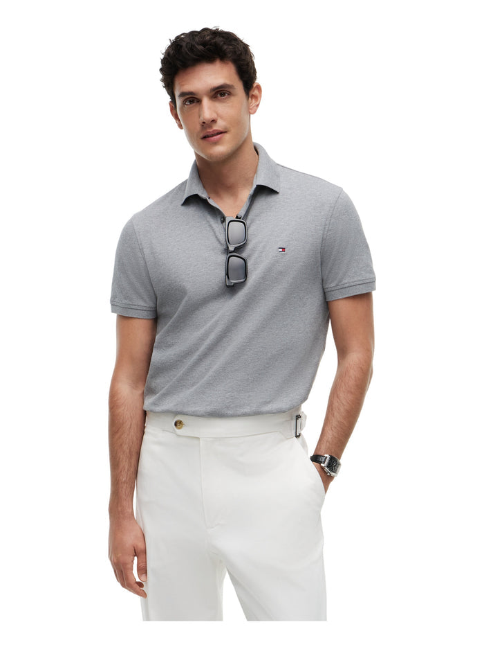 TOMMY HILFIGER 1985 Regular Polo Medium Grey Heather - image 2
