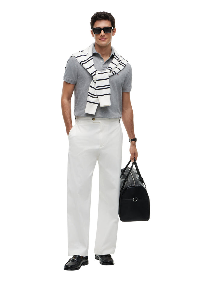 TOMMY HILFIGER 1985 Regular Polo Medium Grey Heather - image 3