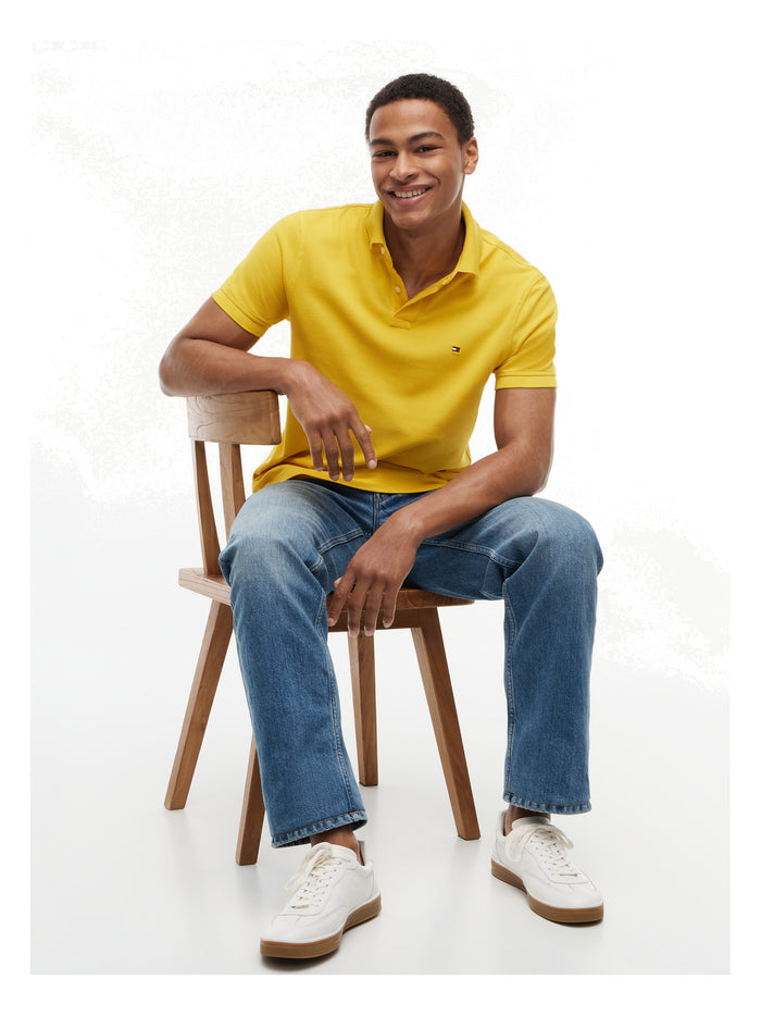 TOMMY HILFIGER 1985 Regular Polo Morningside Yellow - image 4