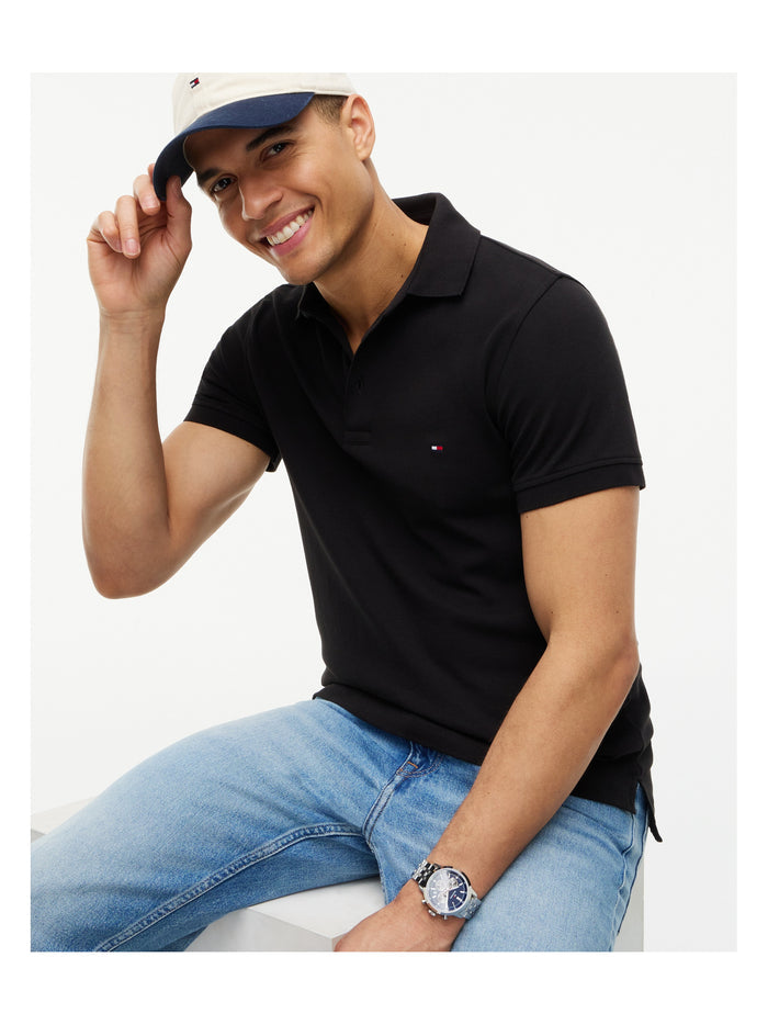 TOMMY HILFIGER Core 1985 Slim Polo Black - image 4