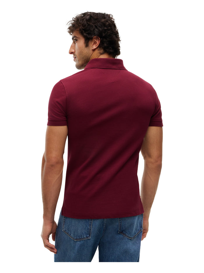 TOMMY HILFIGER 1985 Slim Polo Deep Rouge - image 6