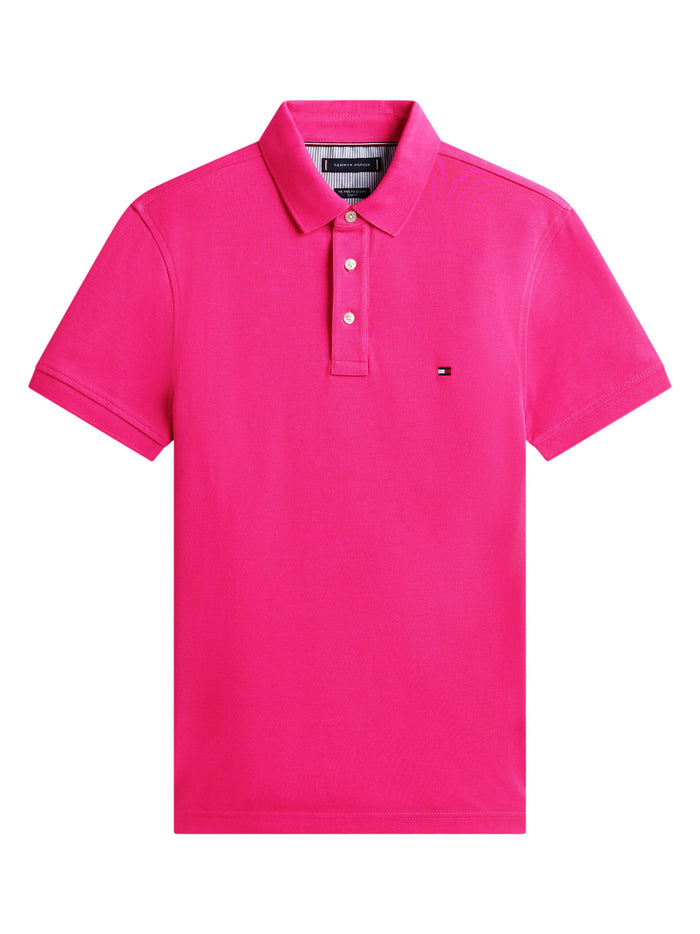 TOMMY HILFIGER 1985 Slim Polo Eccentric Magenta