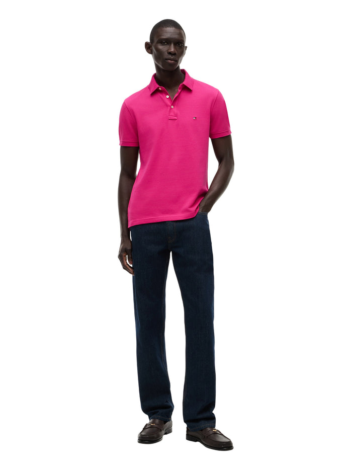 TOMMY HILFIGER 1985 Slim Polo Eccentric Magenta - image 3