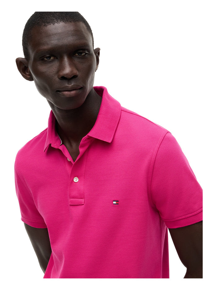 TOMMY HILFIGER 1985 Slim Polo Eccentric Magenta - image 4