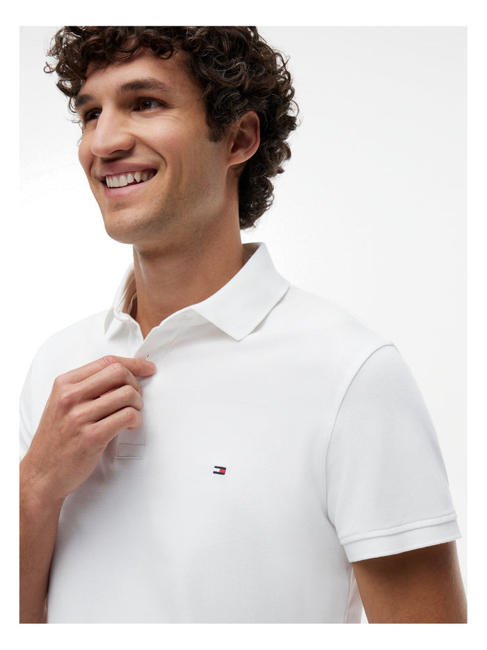 TOMMY HILFIGER Core 1985 Slim Polo White - image 4