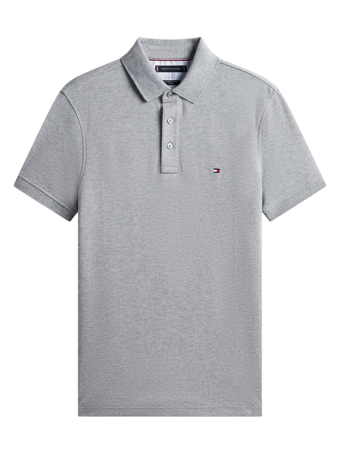 TOMMY HILFIGER 1985 Slim Polo Medium Grey Heather