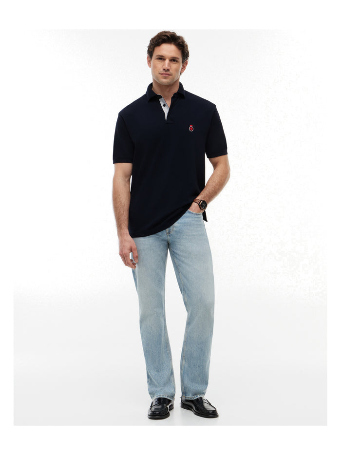 TOMMY HILFIGER Archive Crest Classic Polo Desert Sky - image 3