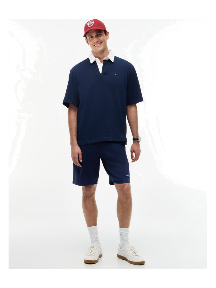 TOMMY HILFIGER Big Flag Cb Relaxed Polo Carbon Navy - image 3